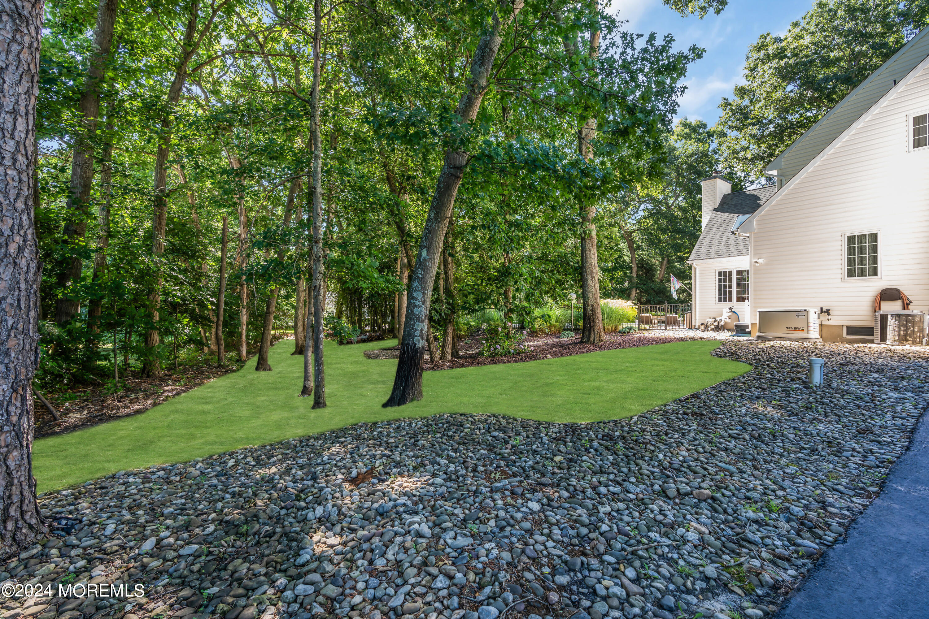11 Dunhill Road Jackson, NJ 08527 - Photo 86 of 147 a view of a backyard with large trees