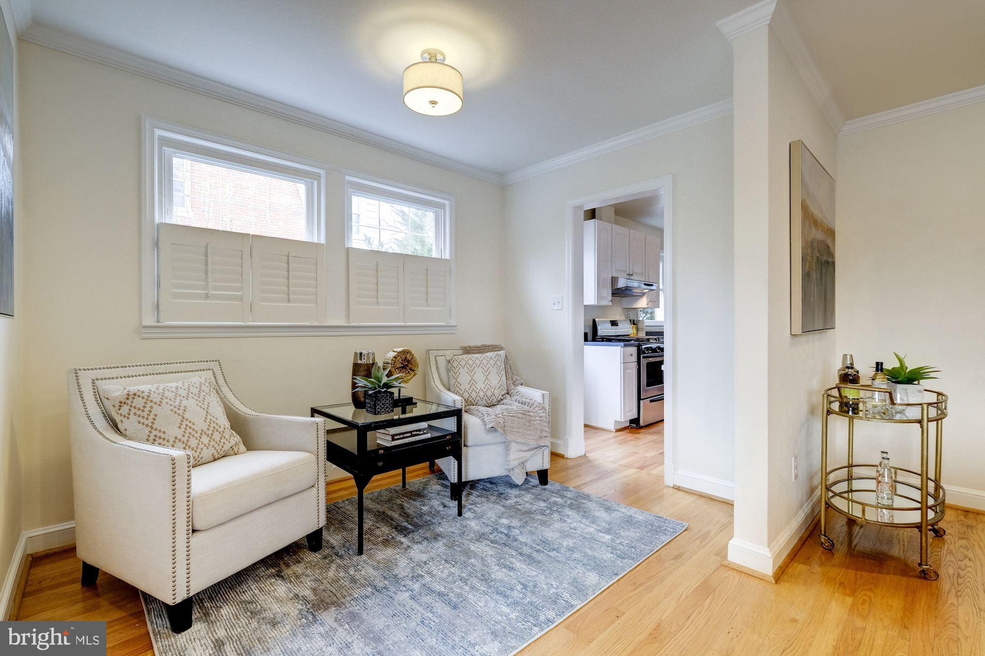 3121 Military Road Northwest Washington, DC 20015 - Photo 10 of 45 Den/Dining Nook off Kitchen