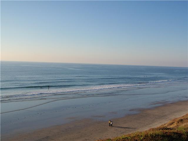 The beautiful beach at Seabluffe