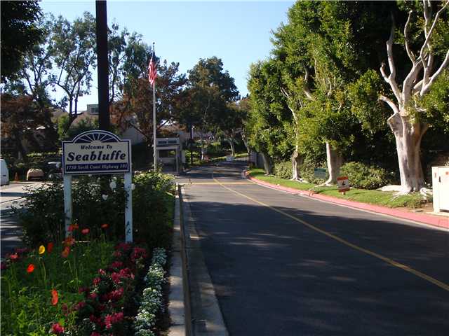 1751 Whitehall Road Encinitas, CA 92024 - Photo 14 of 17 Gate guarded entrance to Seabluffe, 55 beach front acres