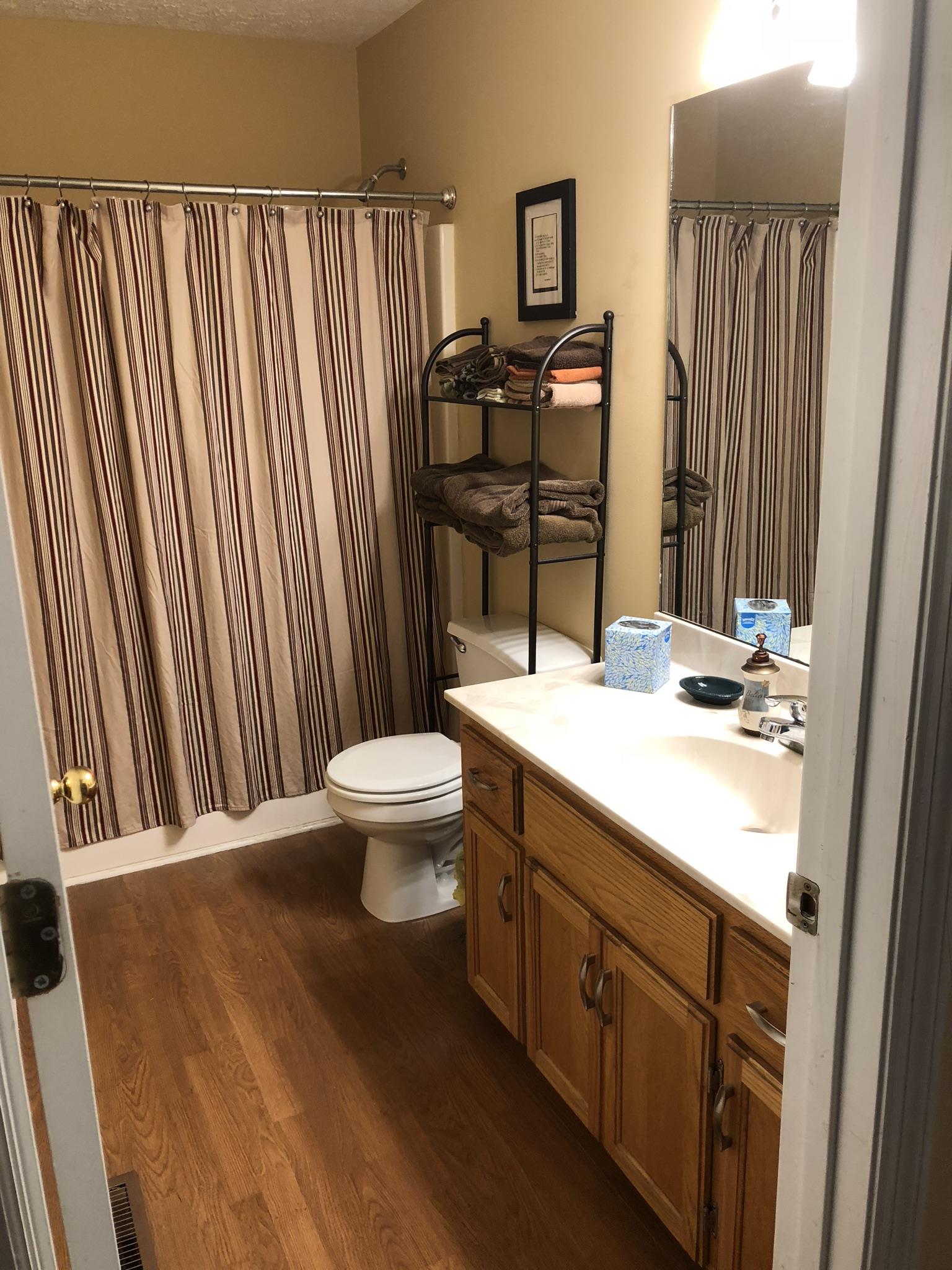 109 Brookside Point Springfield, TN 37172 - Photo 10 of 26 a bathroom with a sink a toilet and mirror