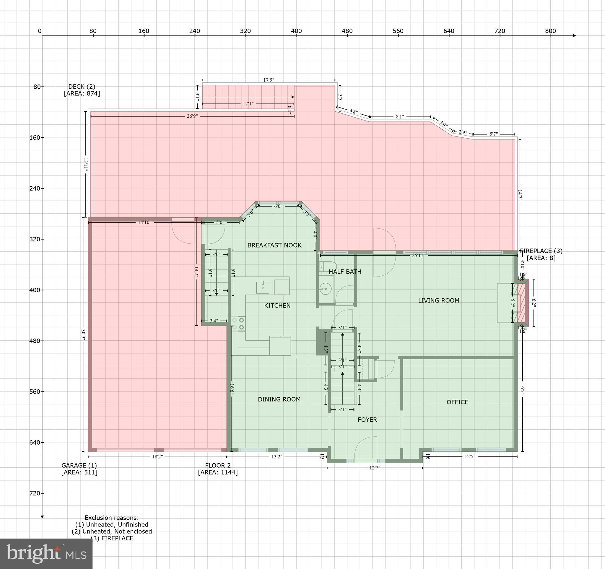 3009 Wheatfield Road Finksburg, MD 21048 - Photo 47 of 49 GLA Floor Plan