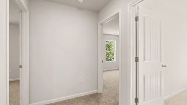 a view of front door