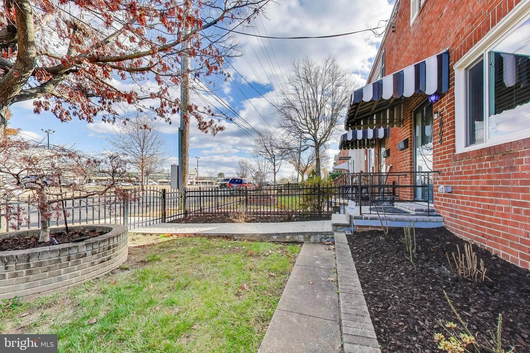 5864 Eastern Avenue Northeast Washington, DC 20011 - Photo 3 of 30 a view of a pathway with a yard