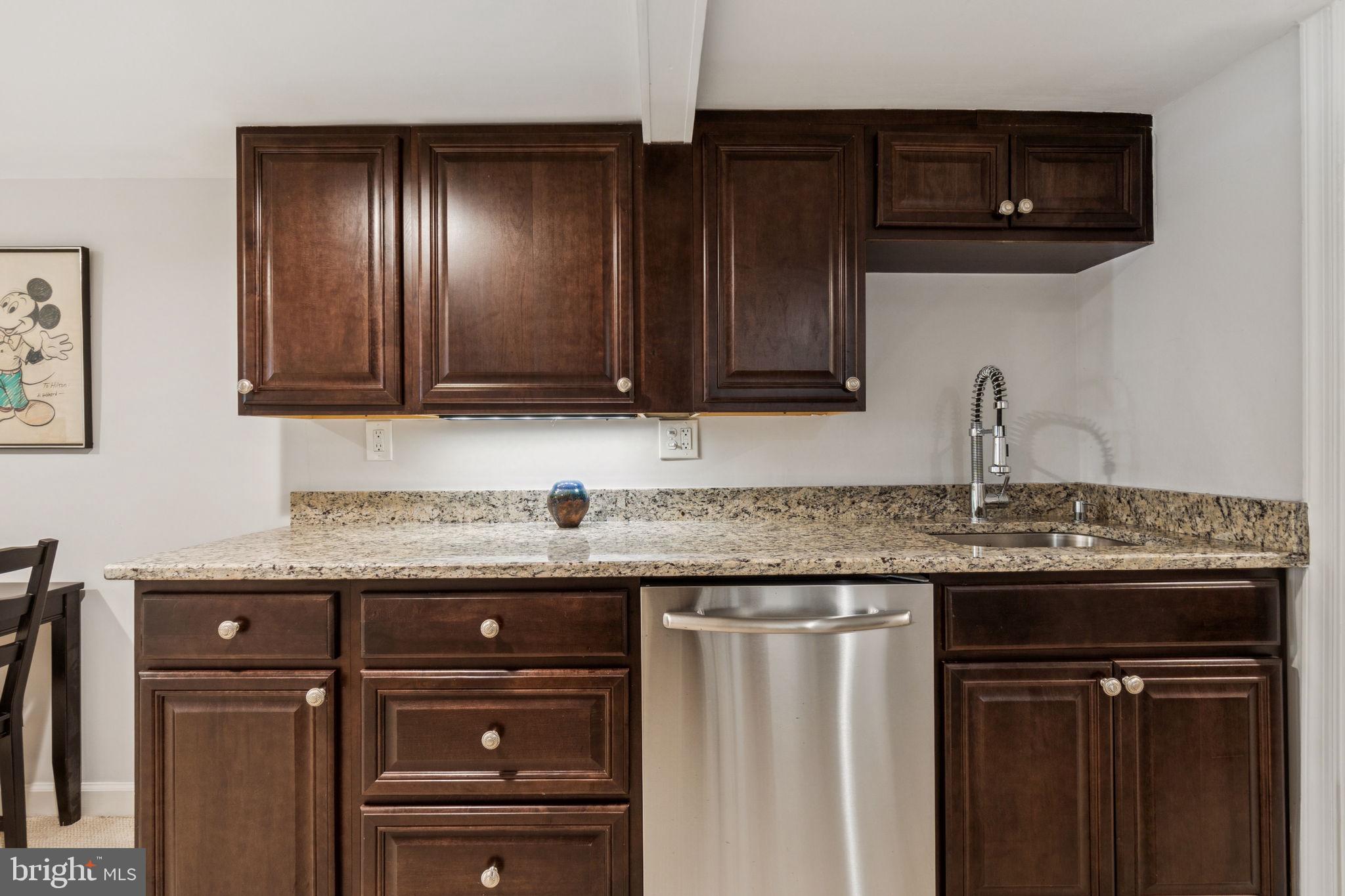 425 16th Street Southeast Washington, DC 20003 - Photo 47 of 58 Wall to left of counter has electric range outlet