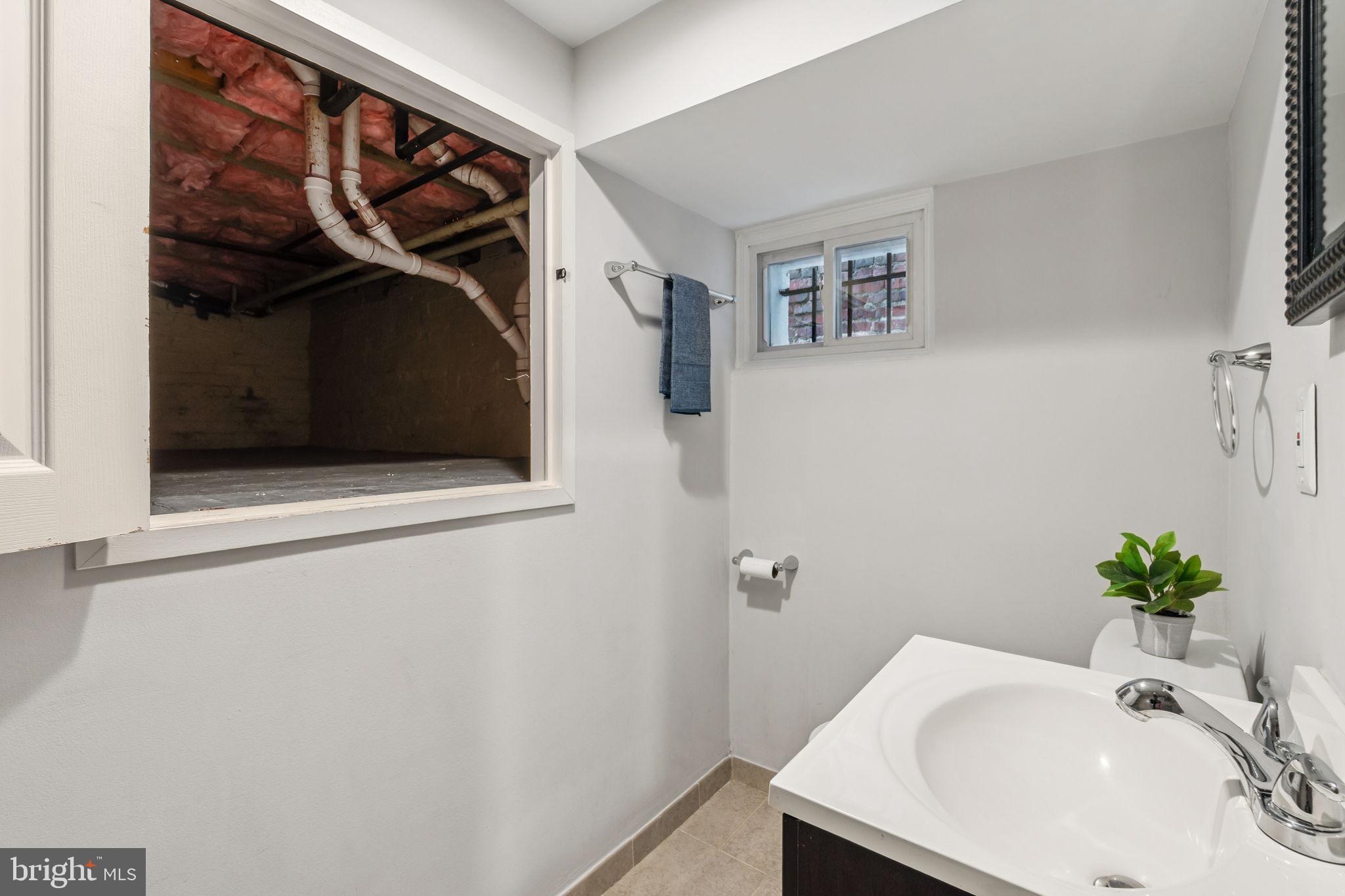 425 16th Street Southeast Washington, DC 20003 - Photo 51 of 58 Crawl space access from basement bathroom