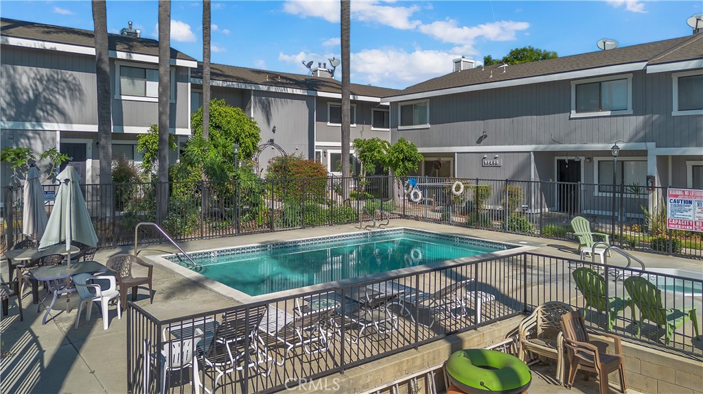 15251 Leffingwell Road, Unit 8 Whittier, CA 90604 - Photo 20 of 26 a view of a house with backyard and sitting area
