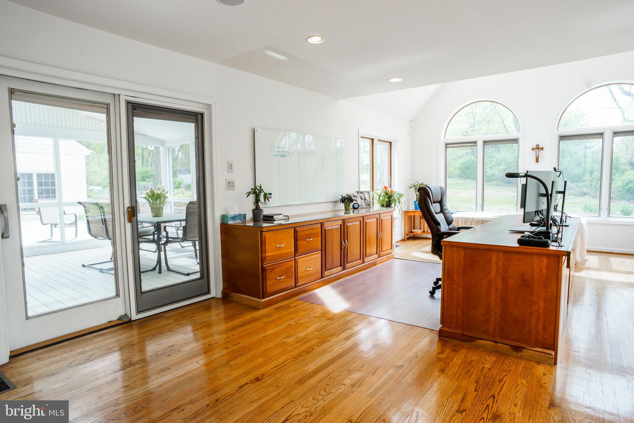 4 Beechwood Circle Chadds Ford, PA 19317 - Photo 13 of 129 Large office/bonus room w/ access to screen porch