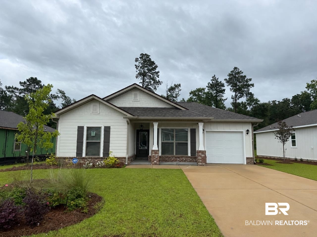 13816 Shea Circle Foley, AL 36535 - Photo 1 of 28 Single-story residence featuring white horizontal siding and a dark shingle roof