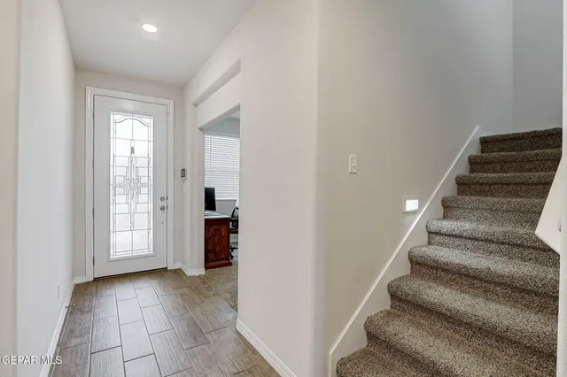 a view of storage and utility room