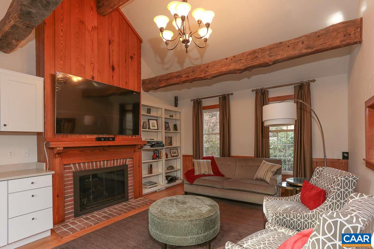 2100 Devonshire Road Charlottesville, VA 22901 - Photo 10 of 24 Vaulted ceiling with exposed beams