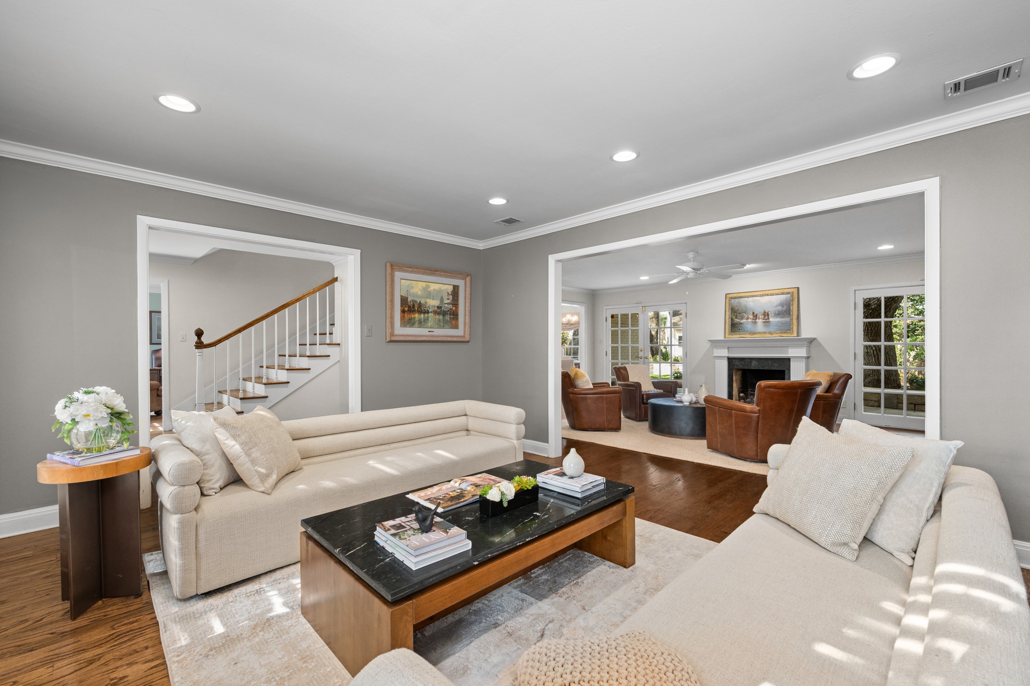 3100 Pecos Street Austin, TX 78703 - Photo 4 of 38 a living room with furniture and a large window