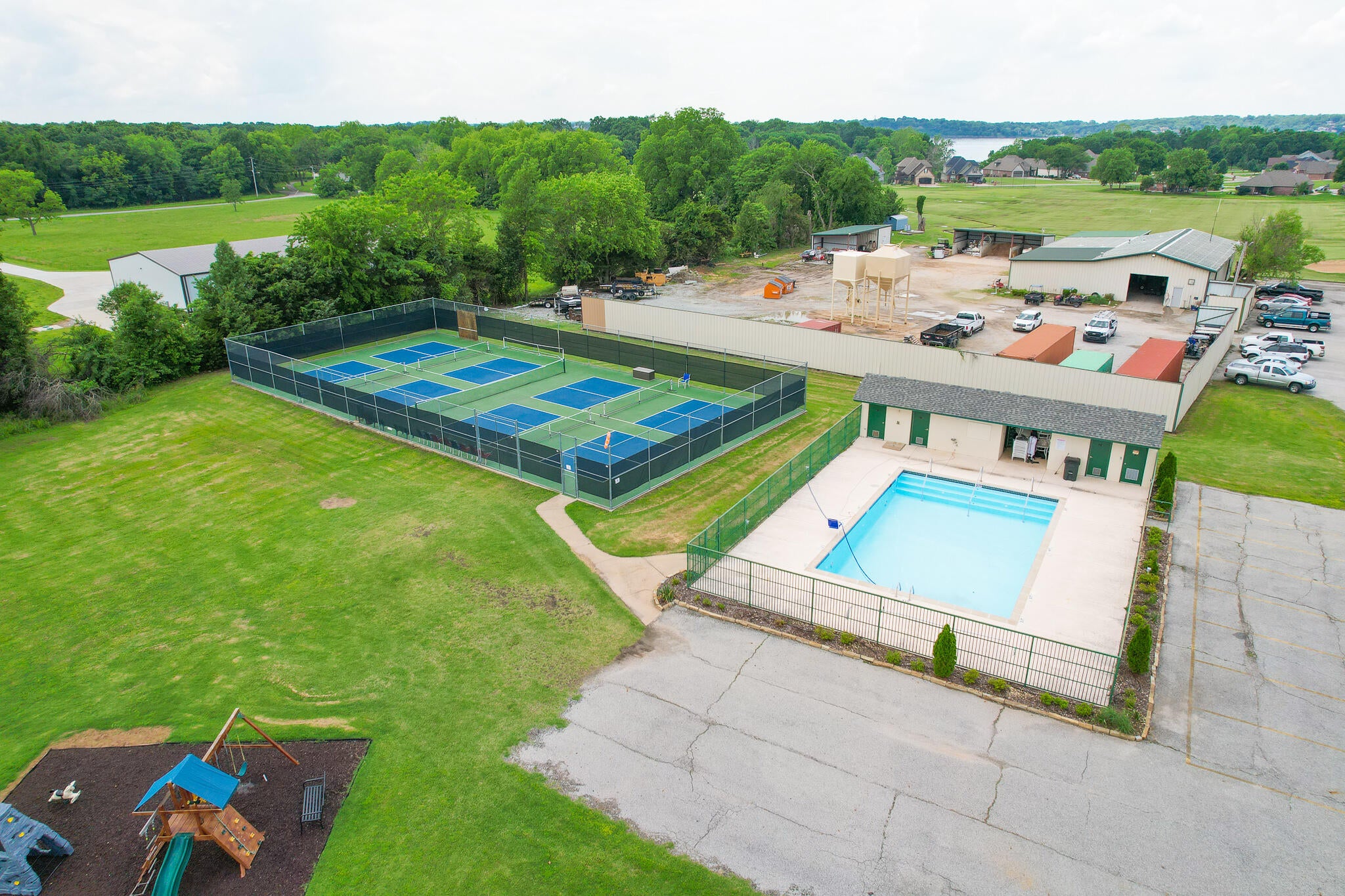 4941 Lost Cove Road Grove, OK 74344 - Photo 44 of 66 Members Swimming Pool, Pickleball Courts & Kiddos Playground