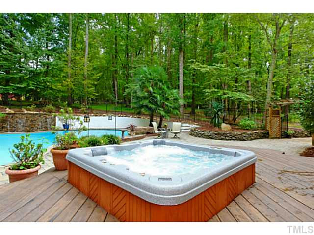 5504 Shimer Farm Lane Raleigh, NC 27614 - Photo 21 of 25 a view of swimming pool with a patio