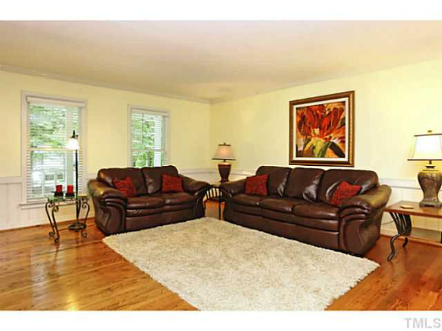 5504 Shimer Farm Lane Raleigh, NC 27614 - Photo 5 of 25 a living room with furniture and wooden floor