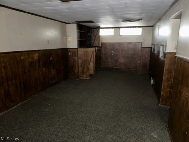 5615 Dunham Road Maple Heights, OH 44137 - Photo 26 of 29 Basement featuring dark colored carpet