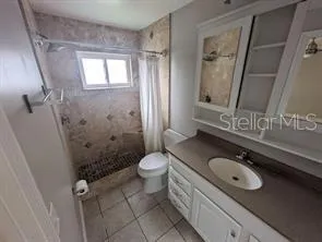 a close view of closet