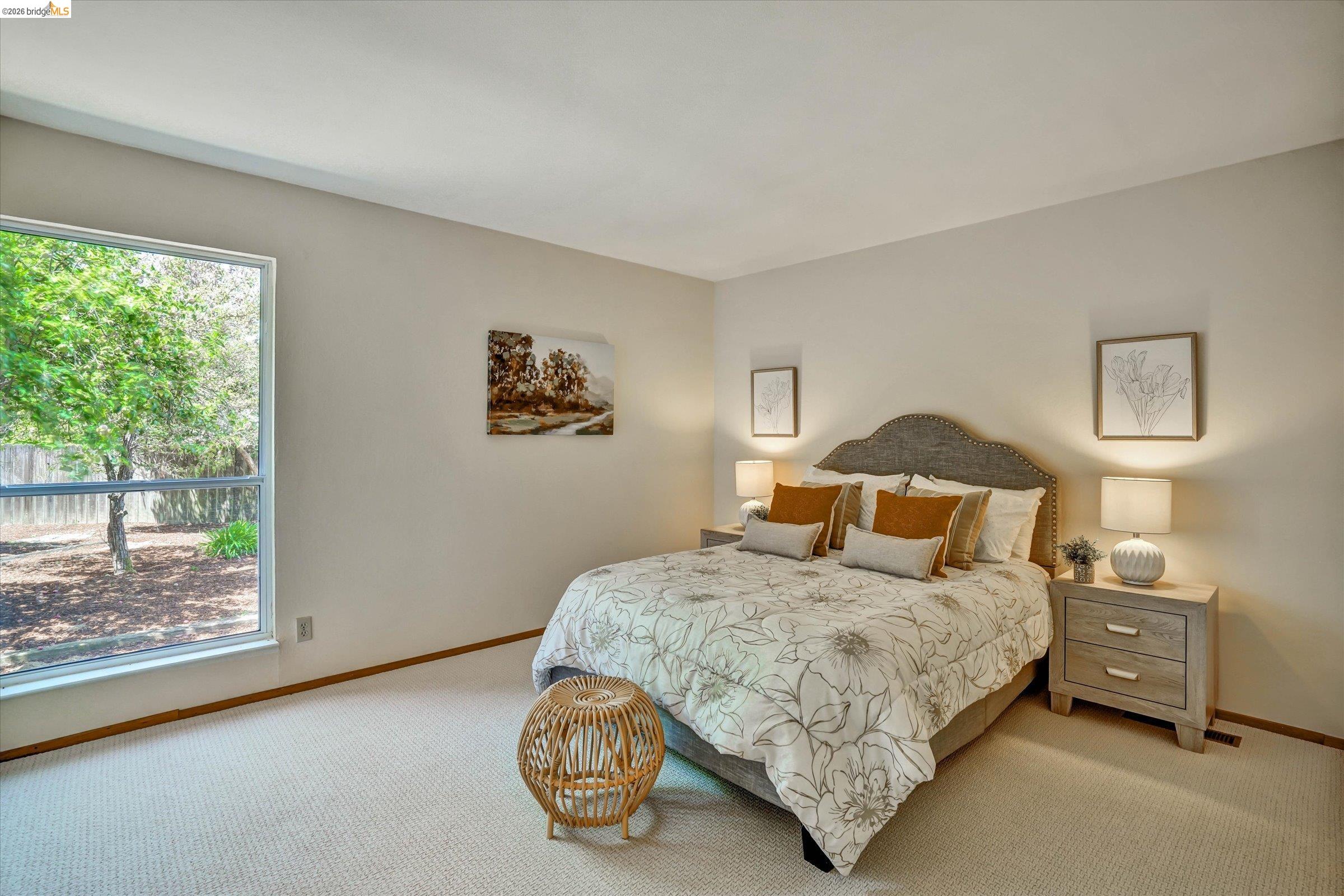 2826 Wright Avenue Pinole, CA 94564 - Photo 25 of 70 Spacious bedroom featuring light-toned carpeting and neutral wall tones