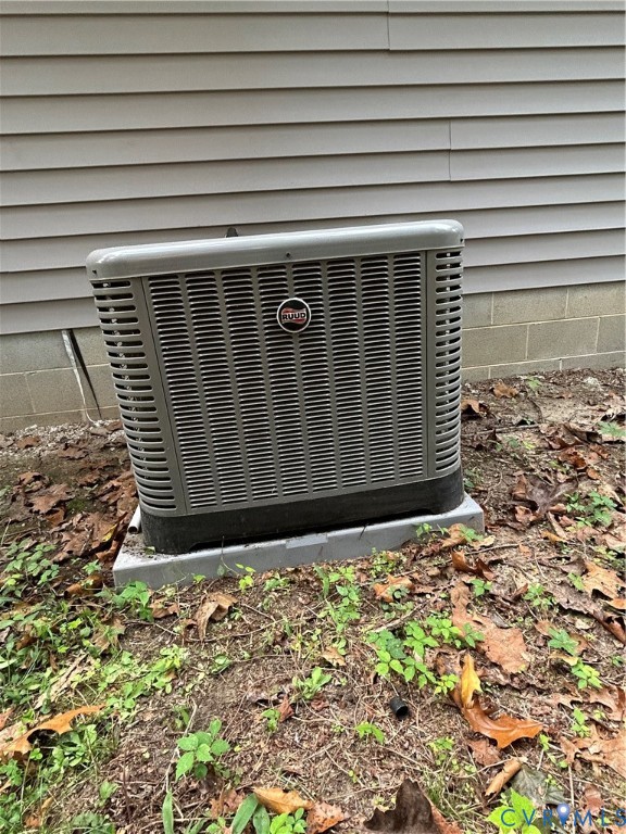 1024 Mill Road King William, VA 23086 - Photo 34 of 35 Exterior view of a central air condition unit