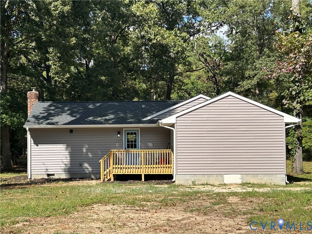 1024 Mill Road King William, VA 23086 - Photo 35 of 35 a front view of a house with a garage