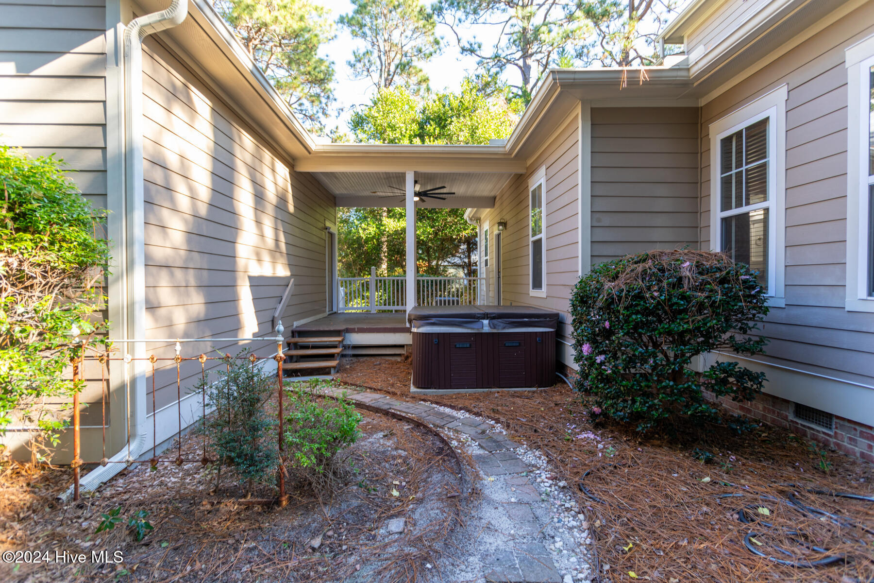 169 Page Road Pinehurst, NC 28374 - Photo 38 of 45 back hot tub2