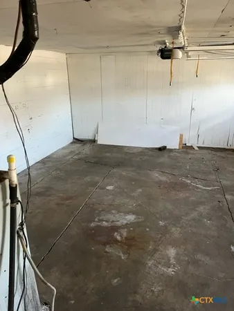 a view of a room with rack on the wall