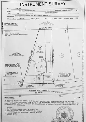 $595,000 | 708 Hillspring Terrace, Webster, NY 14580