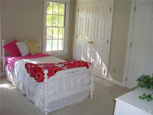 1417 Acres Way Raleigh, NC 27614 - Photo 18 of 25 Guest bedroom with plenty of natural light and fresh neutral paint! Bedroom
