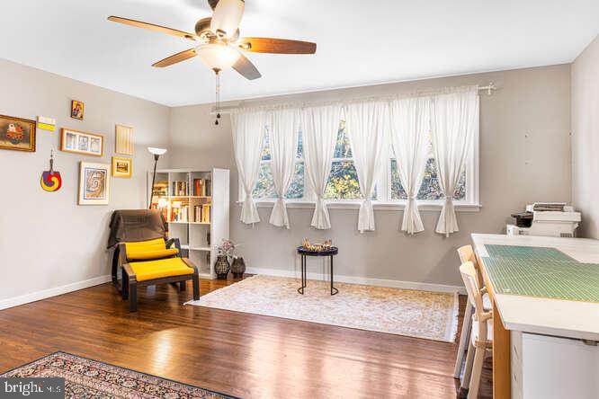 7521 Valley Avenue Philadelphia, PA 19128 - Photo 2 of 14 a workspace with wooden floor