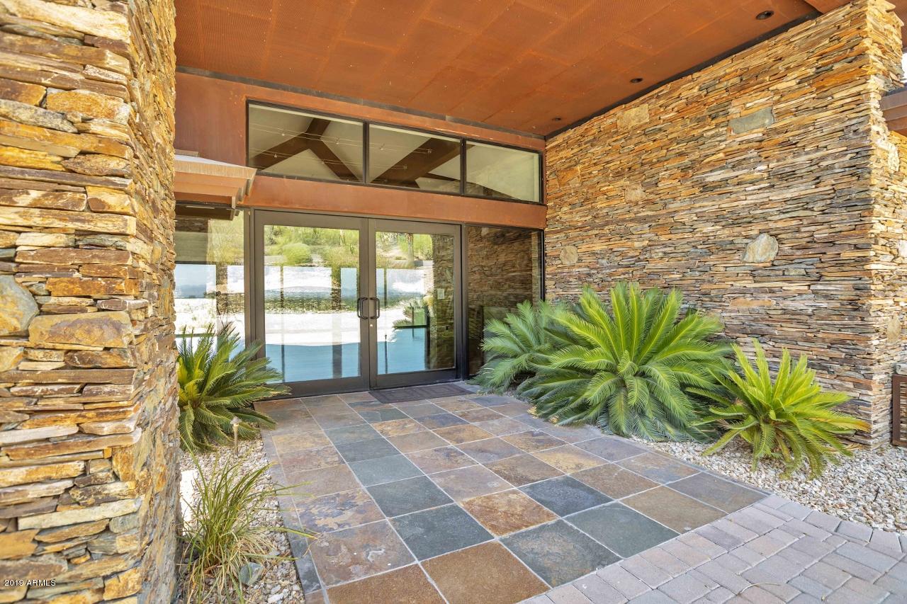 5401 East Wonderview Road Phoenix, AZ 85018 - Photo 23 of 58 Front entryway with stacked stone