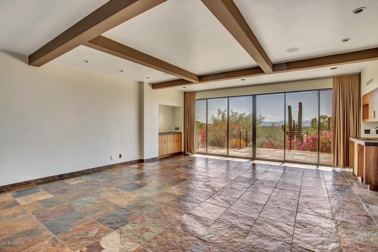 5401 East Wonderview Road Phoenix, AZ 85018 - Photo 49 of 58 Media room and balcony from NW corner