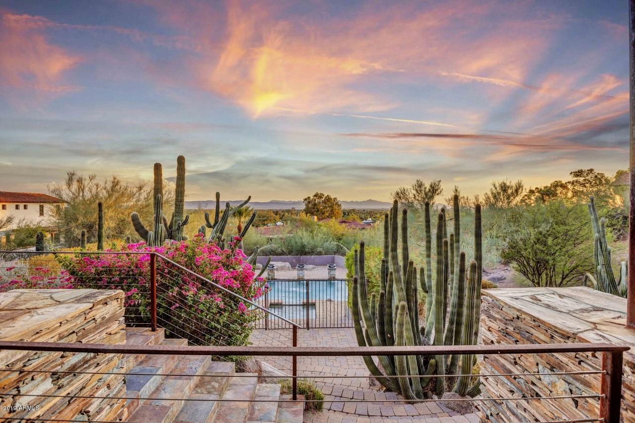 5401 East Wonderview Road Phoenix, AZ 85018 - Photo 56 of 58 Spectacular AZ sunset with city lights