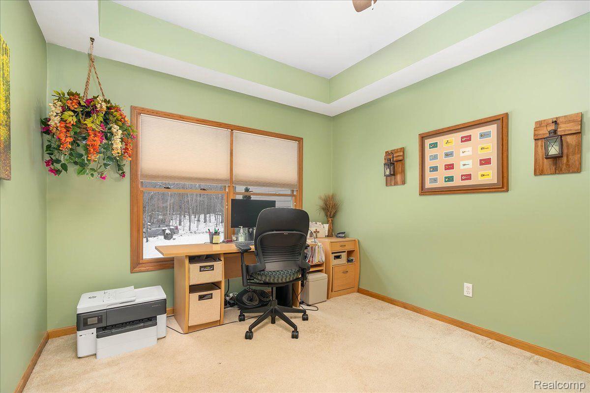 21851 Prince Road Belleville, MI 48111 - Photo 24 of 59 Office/den off of living room w built-in storage