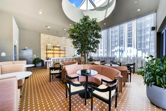 a living room filled with furniture