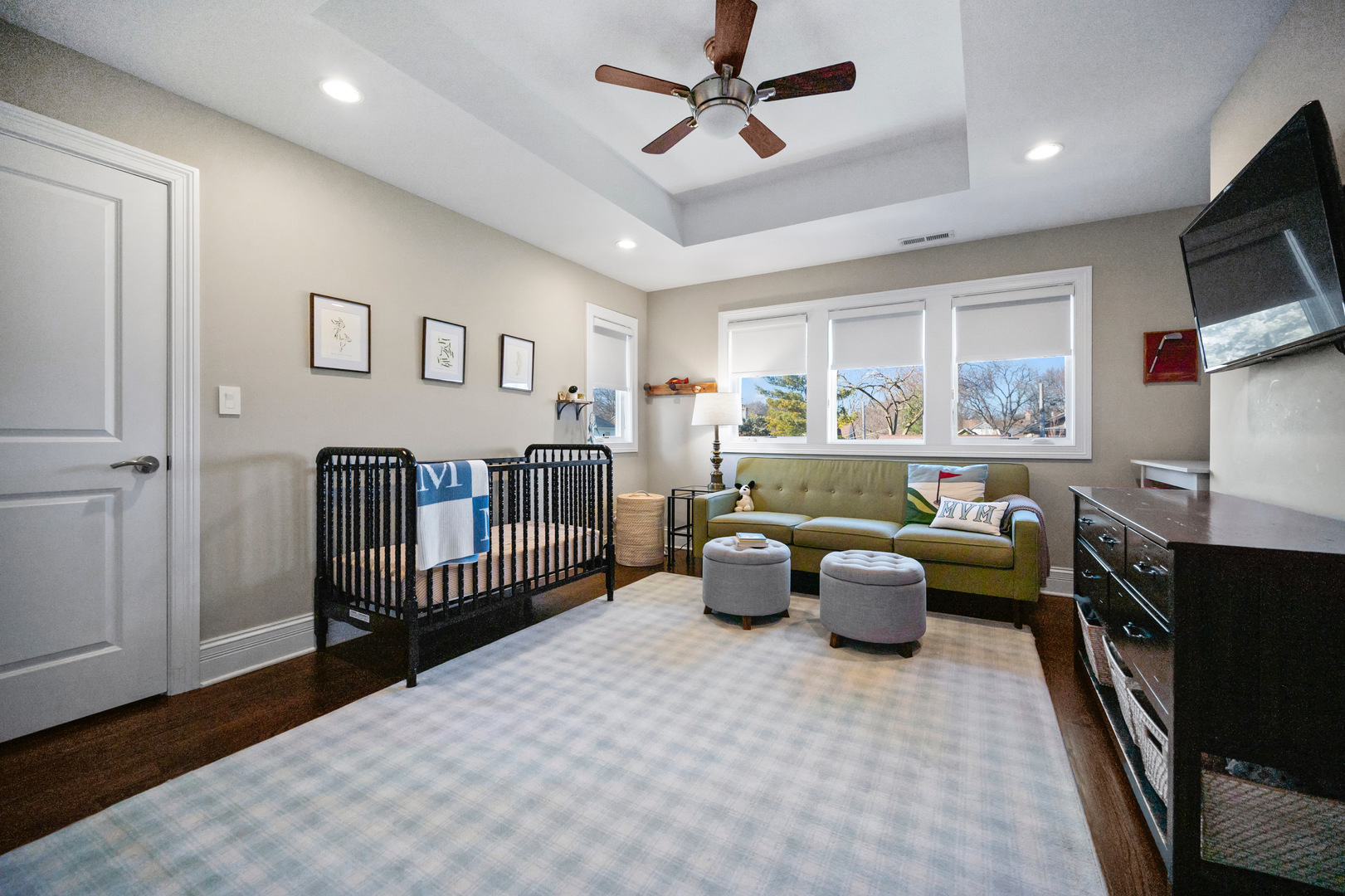 2921 Simpson Street Evanston, IL 60201 - Photo 15 of 27 a living room with furniture fireplace and a window