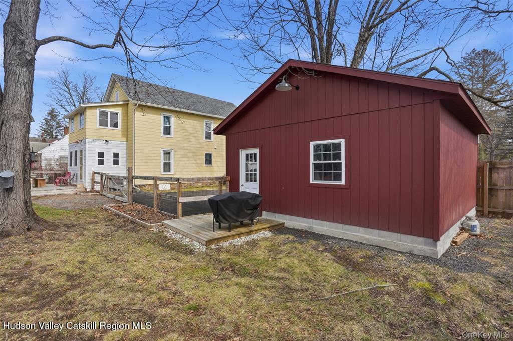 745 Springtown Road Tillson, NY 12486 - Photo 26 of 29 a view of an outdoor space with porch