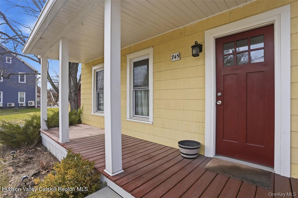 745 Springtown Road Tillson, NY 12486 - Photo 3 of 29 a view of a entryway door front of house
