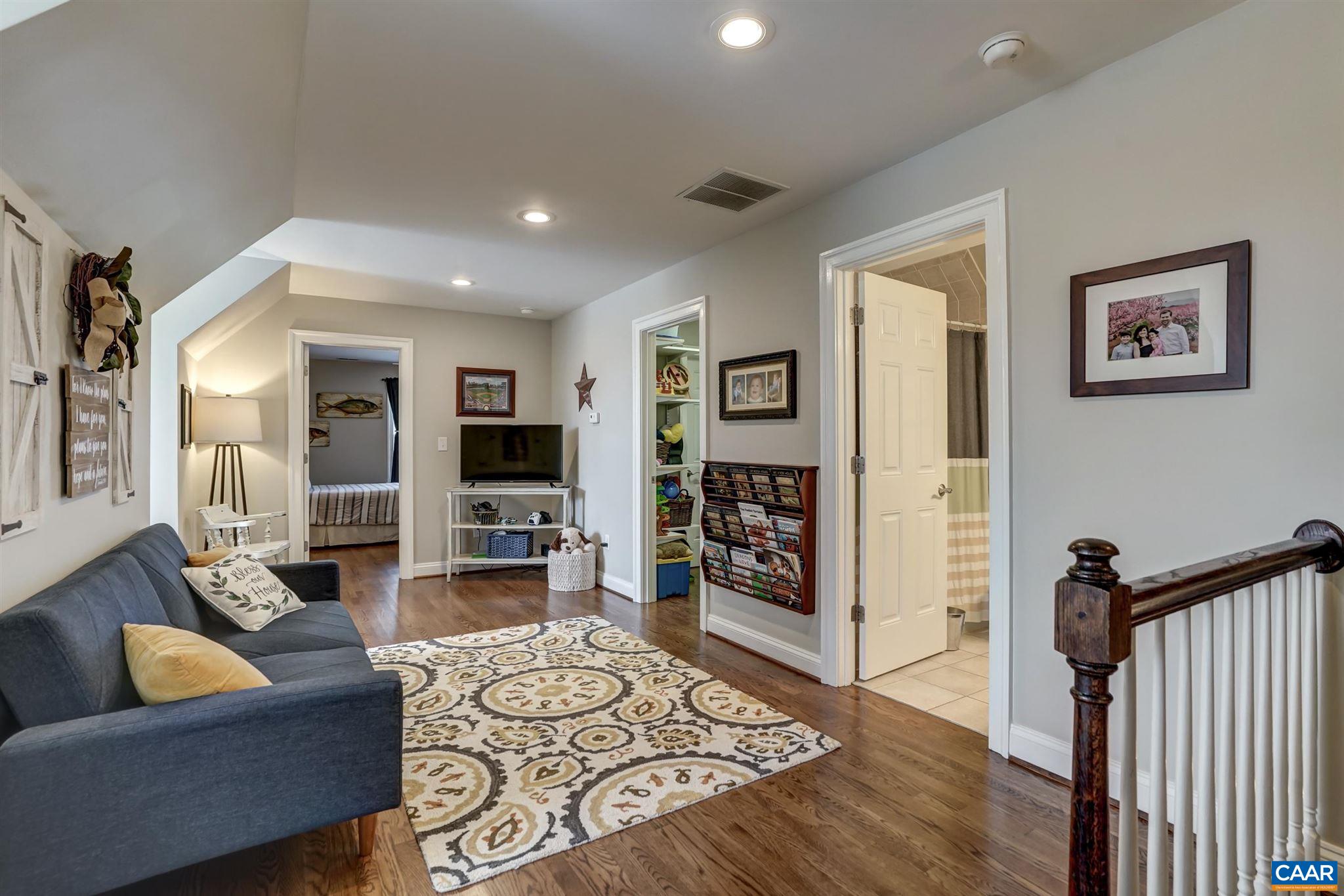 5047 Brook View Road Crozet, VA 22932 - Photo 28 of 68 a living room with furniture and a rug