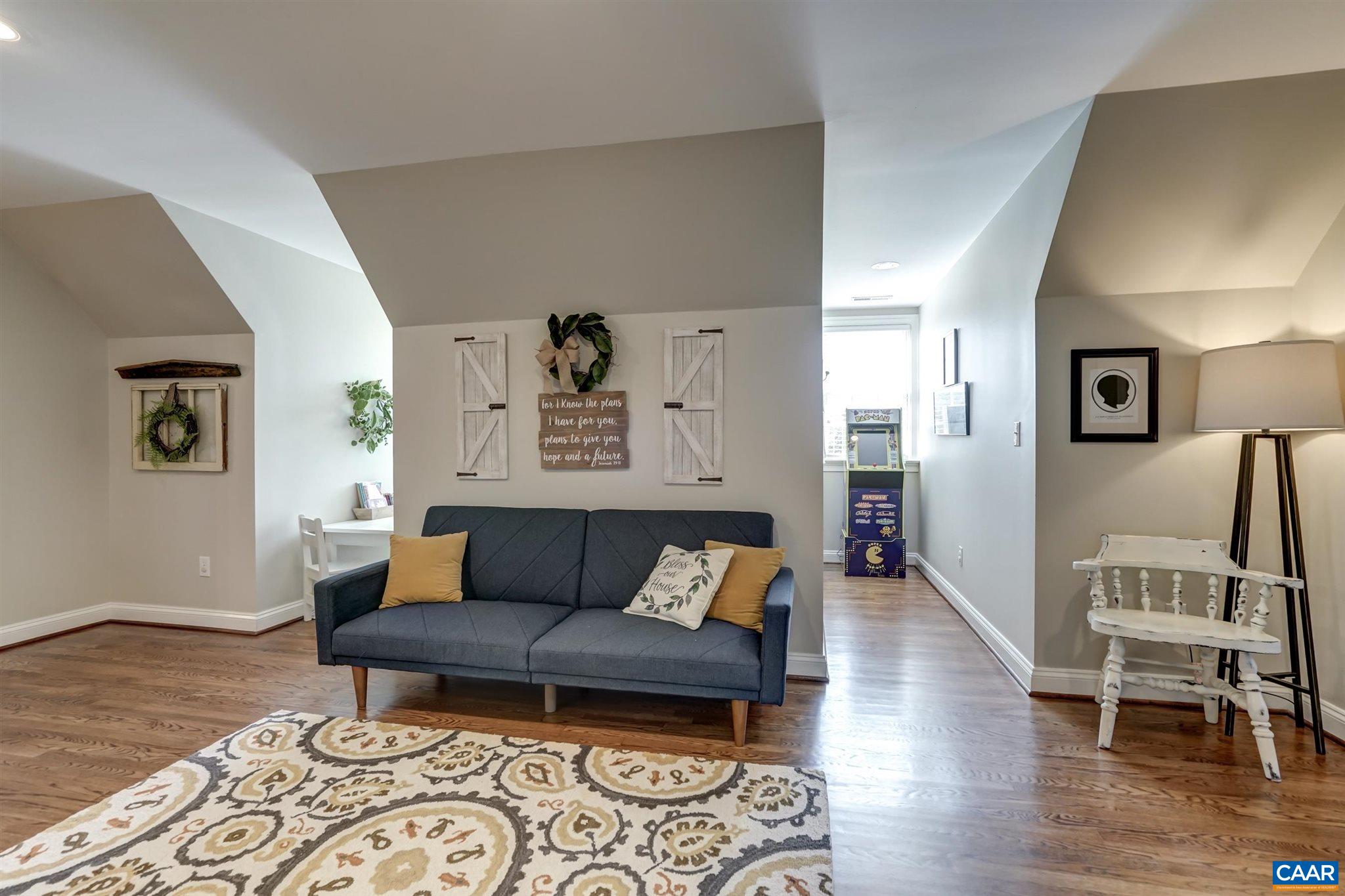 5047 Brook View Road Crozet, VA 22932 - Photo 29 of 68 a living room with furniture and wooden floor