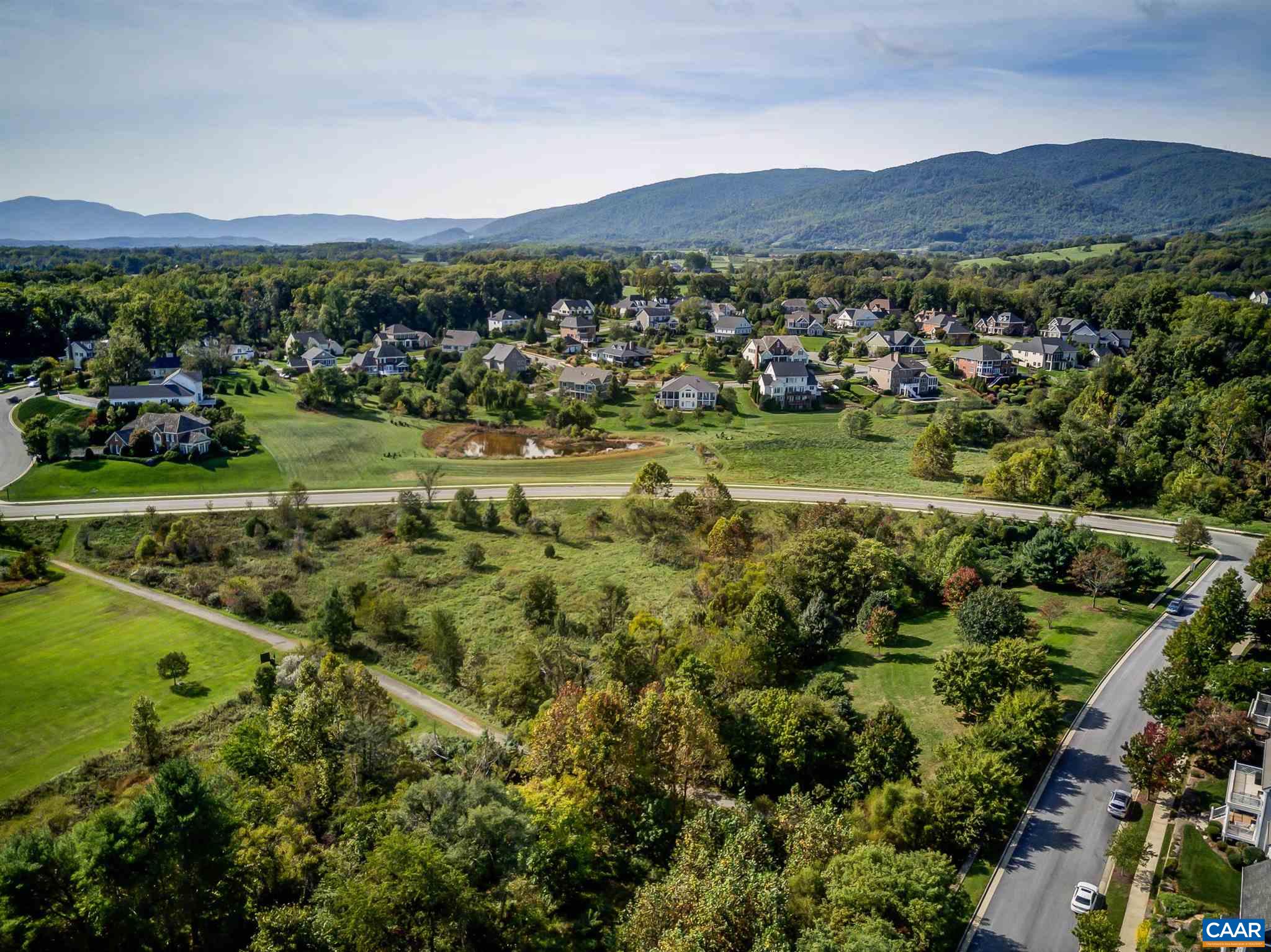 5047 Brook View Road Crozet, VA 22932 - Photo 40 of 68 a view of a lush green hillside and houses