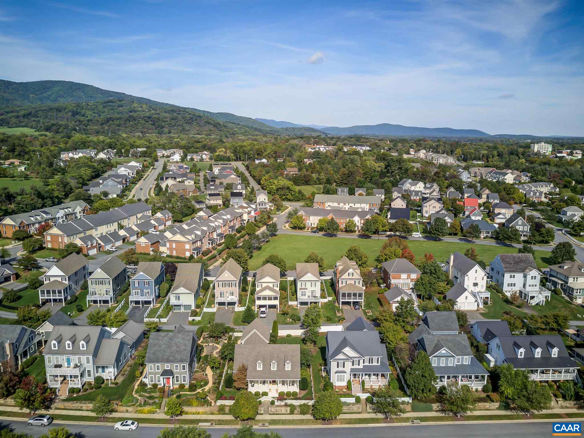 5047 Brook View Road Crozet, VA 22932 - Photo 43 of 68 an aerial view of residential houses with outdoor space