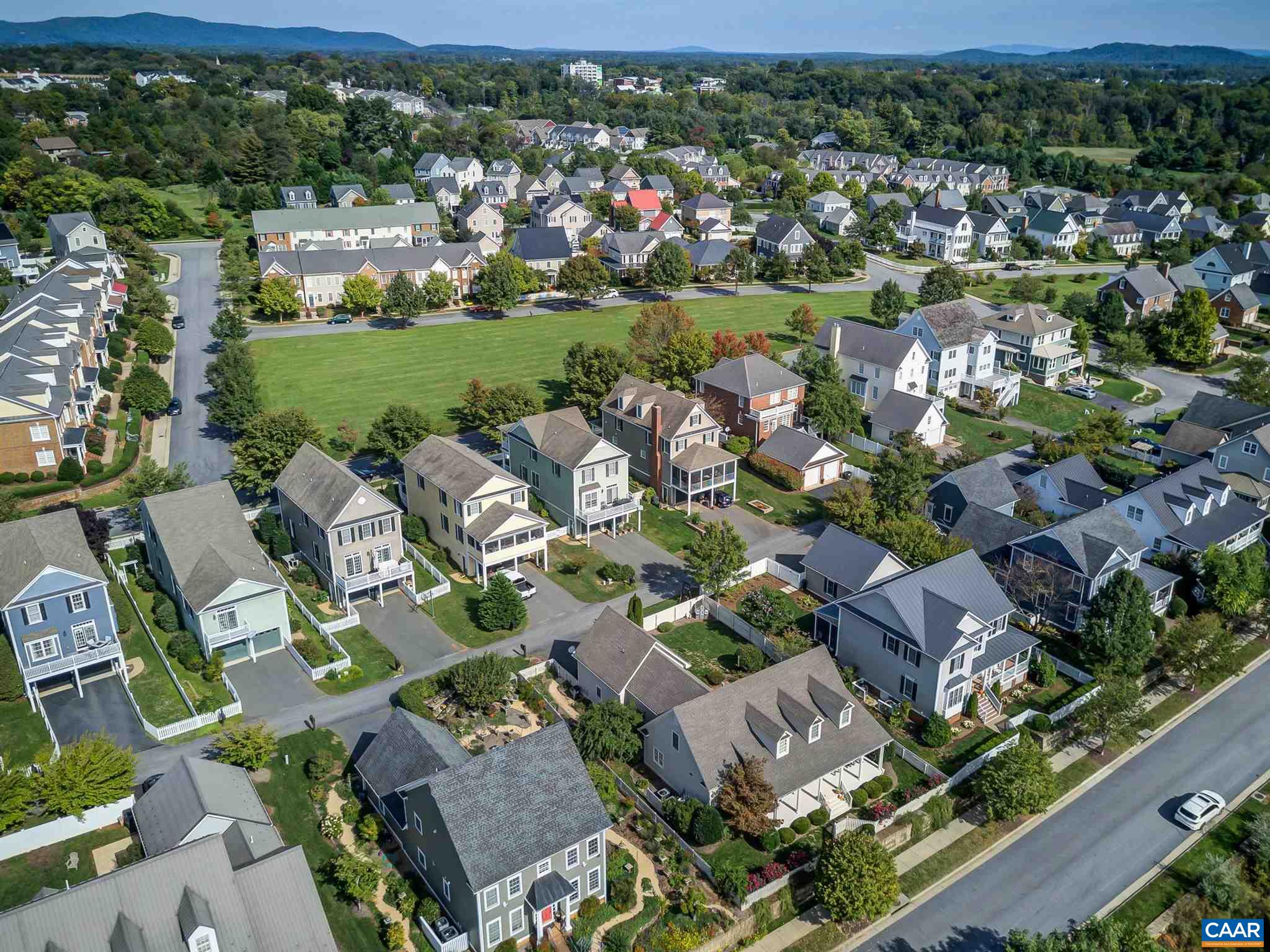 5047 Brook View Road Crozet, VA 22932 - Photo 44 of 68 an aerial view of multiple house with outdoor space