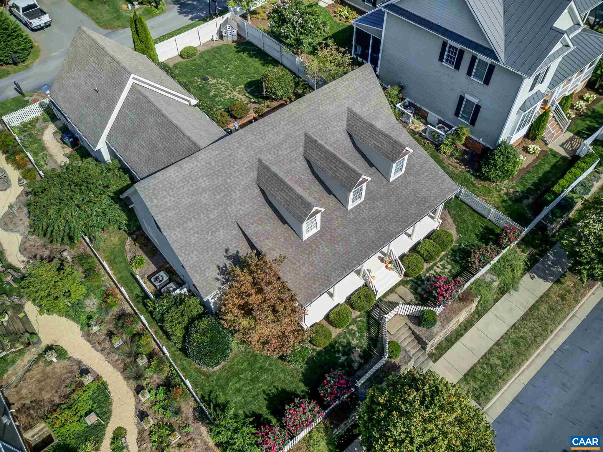 5047 Brook View Road Crozet, VA 22932 - Photo 47 of 68 an aerial view of houses with outdoor space