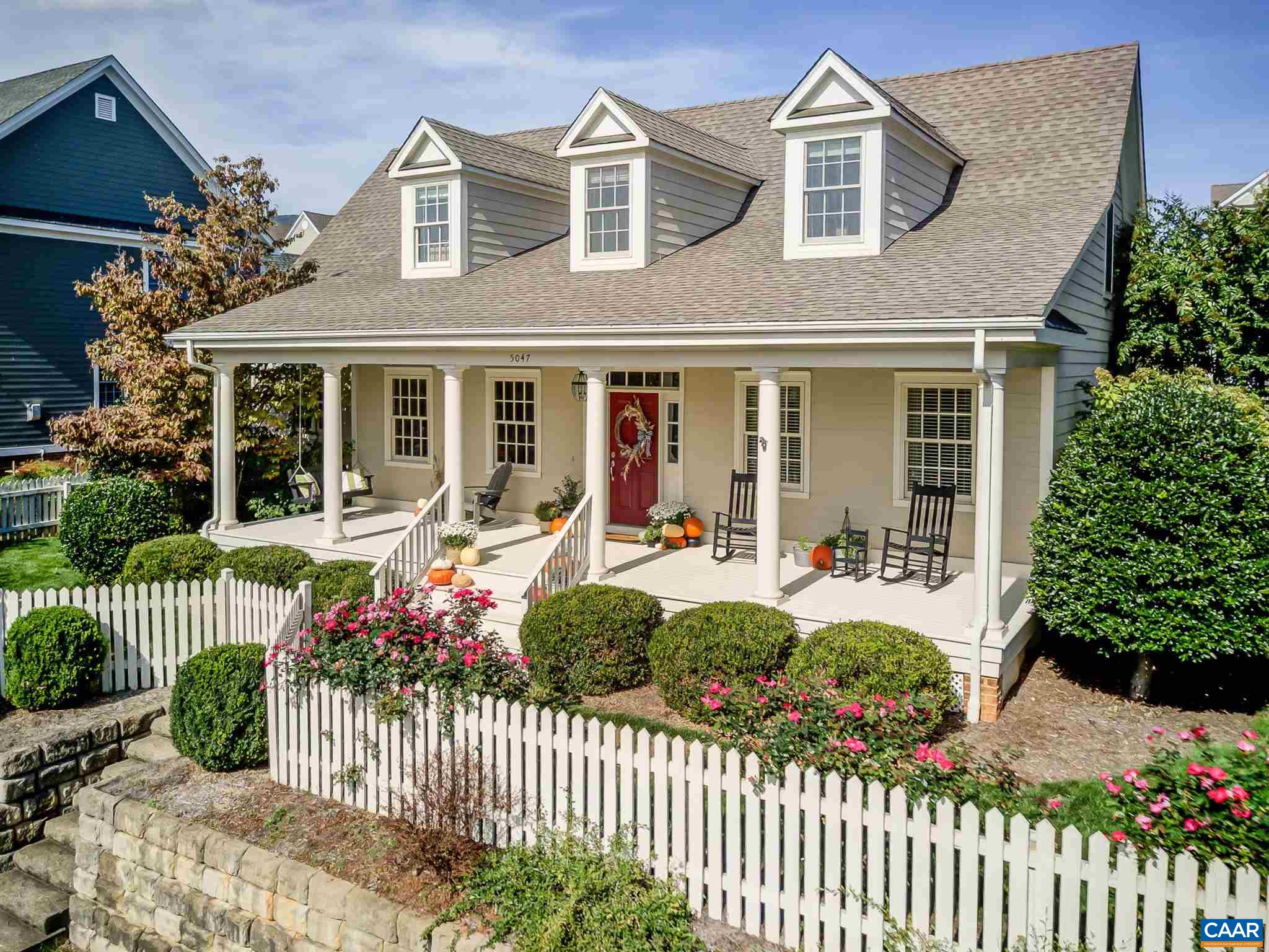 5047 Brook View Road Crozet, VA 22932 - Photo 49 of 68 front view of a house with a garden