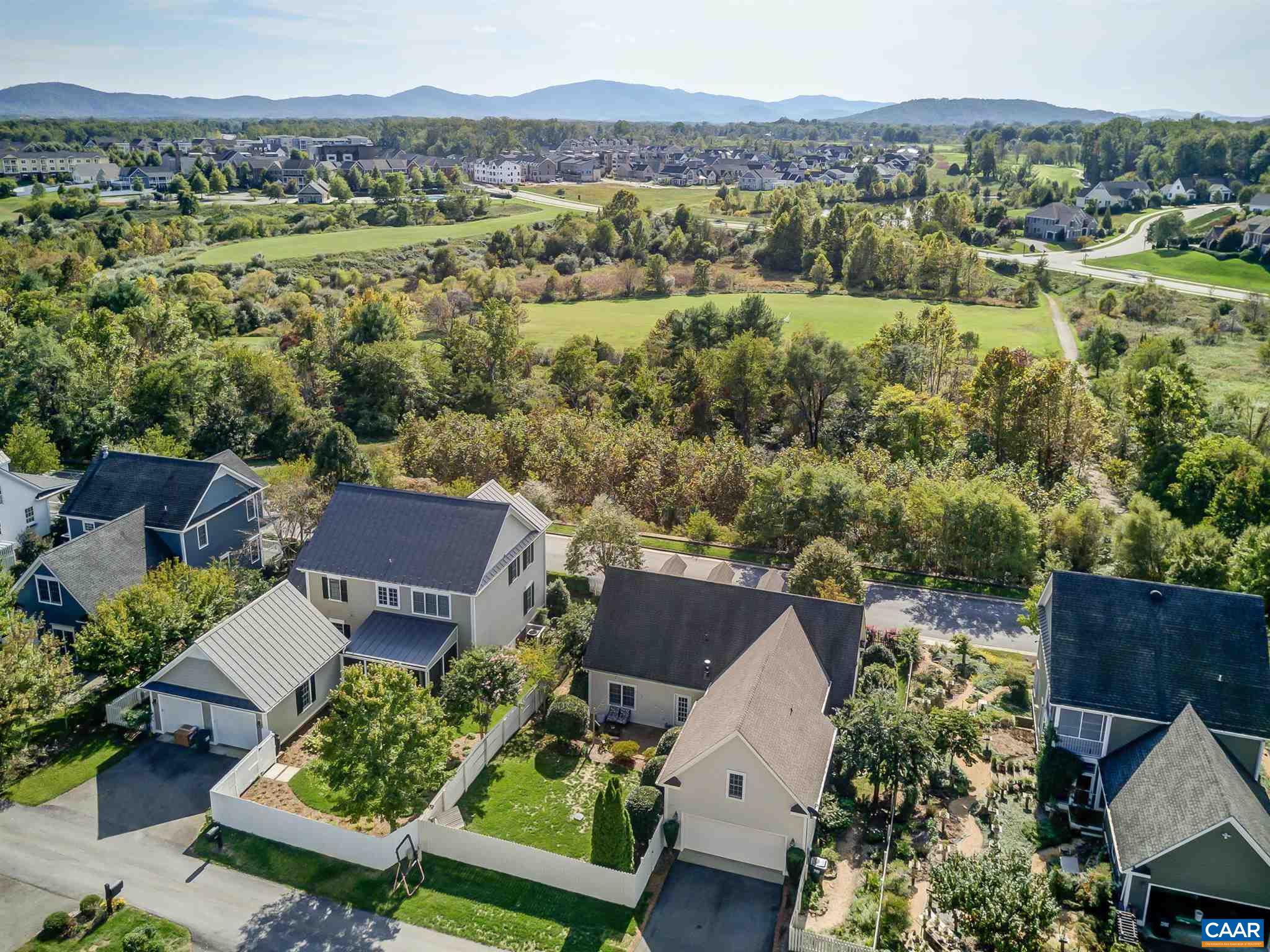 5047 Brook View Road Crozet, VA 22932 - Photo 54 of 68 an aerial view of a house with a yard
