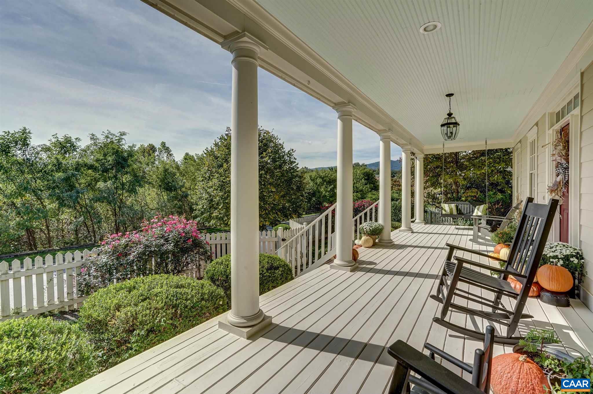 5047 Brook View Road Crozet, VA 22932 - Photo 61 of 68 a view of a porch with furniture and wooden floor