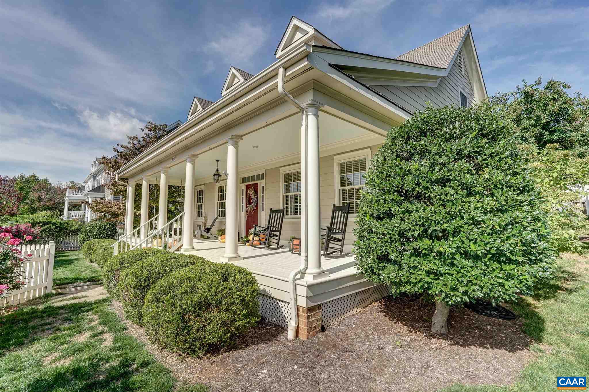 5047 Brook View Road Crozet, VA 22932 - Photo 62 of 68 a view of a house with backyard and sitting area