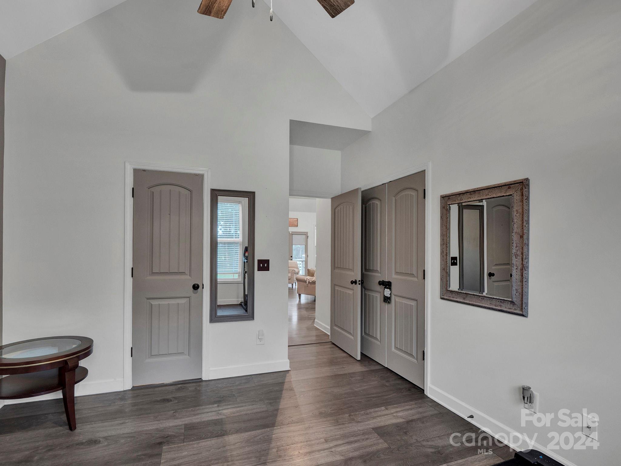 1854 State Rd S-46-168 York, SC 29745 - Photo 29 of 46 a view of an empty room with wooden floor and closet