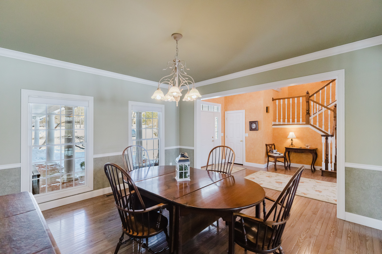 4996 Andrew Road Marion, IL 62959 - Photo 16 of 85 a view of a a dining room with furniture window and wooden floor