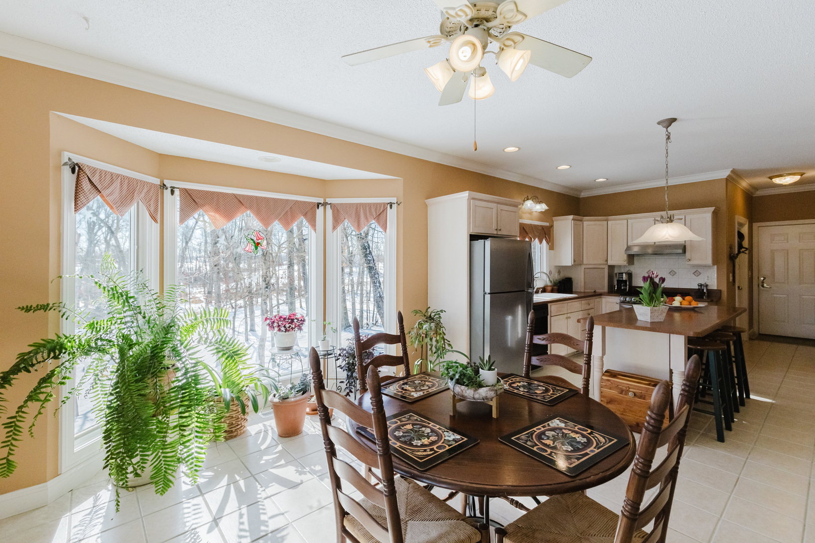 4996 Andrew Road Marion, IL 62959 - Photo 24 of 85 a view of a dining room with furniture window and outside view